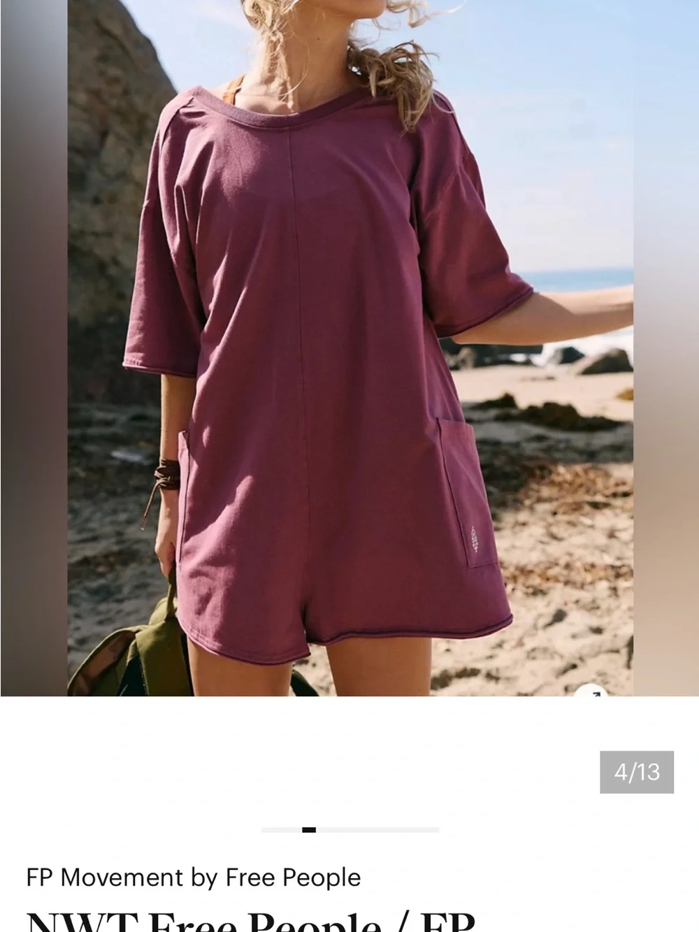 Free People lightweight slub